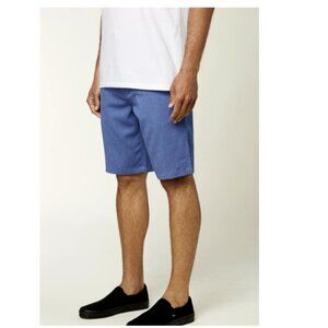 O'Neill Cooper Standard Fit Stretch Below The Knee Blue Shorts